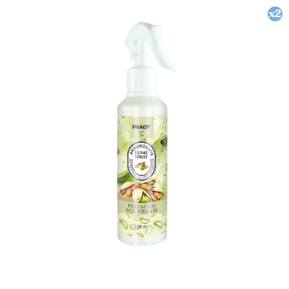 Pack 2x - Raumspray Pistazien-Eiscreme - 220ml - Prady - Prady - 1