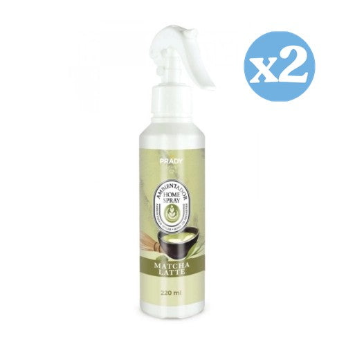 2er Pack - RAUMSPRAY MATCHA LATTE 220ML - Prady - 1