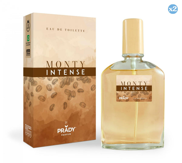 Pack 2x - DUFT MONTY INTENSE UNISEX - Prady - 1