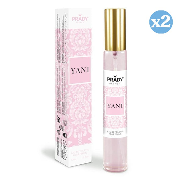Pack 2x - EAU DE TOILETTE 33ML YANI - Prady - 1