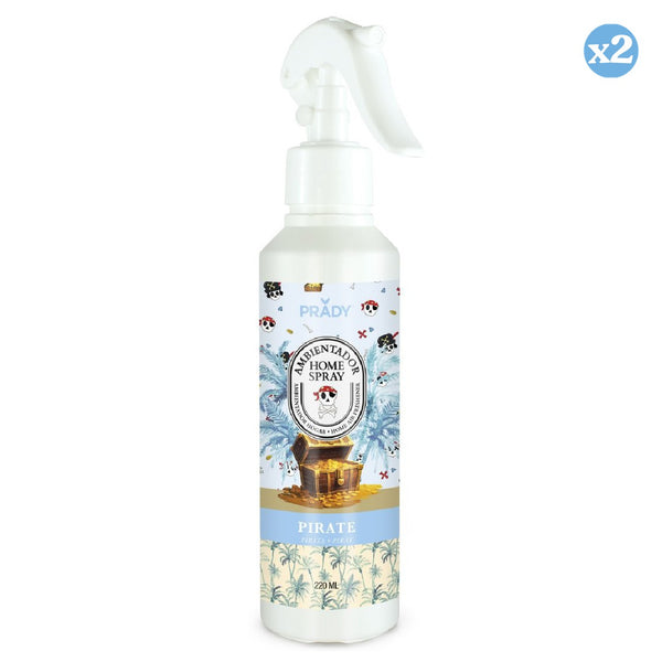 Pack 2x - RAUMLUFTVERBESSERER HOME SPRAY PIRATE 220 ML - Prady - 1