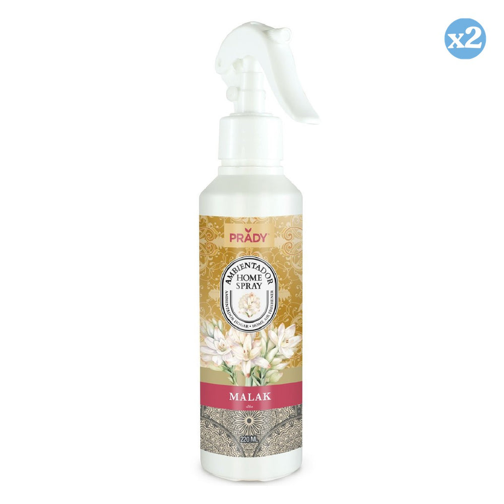 2er Pack - RAUMDUFT HOME SPRAY MALAK 220 ML - Prady - 1