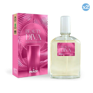 Pack 2x - DAMENDUFT BEAUTY DIVA FEMME - Prady - 1