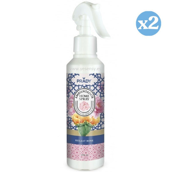 Pack 2x - RAUMDUFT HOME SPRAY KELAAT ROSE 220 ML - Prady - 1