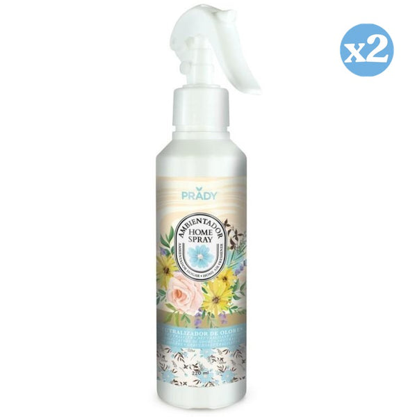 Pack 2x - RAUMSPRÜHER GEGEN GERÜCHE NEUTRALISIERER 220 ML - Prady - 1