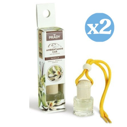 Pack 2x - AUTO LUFTERFRISCHER VANILLE 6ML - Prady - 1