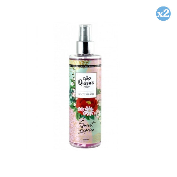 Paket 2x - BODY SPLASH SWEET LICORICE PRADY 250ML - Prady - 1