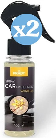 Pack 2x - AUTO LUFTERFRISCHER VANILLE - 100ML - PRADY - Prady - 1