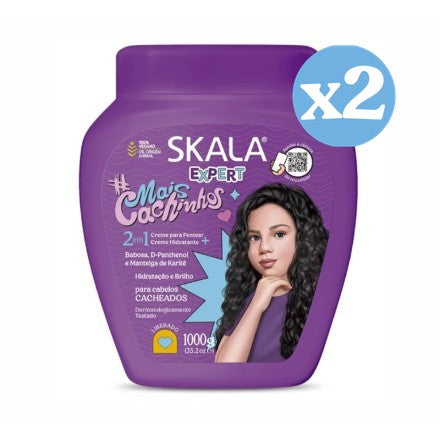 Pack 2x - Mais Cachinhos Haarspülung 1000ml - Skala - 1