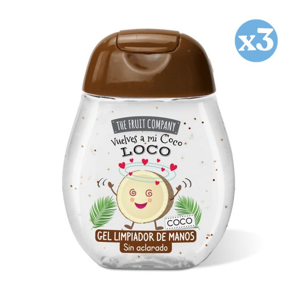 Pack 3x - Handreinigungsgel - Kokosnuss - The Fruit Company - The Fruit Company - 1