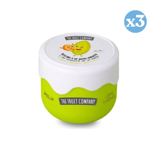 3er Pack - BODYLOTION MELON SEIDENEFFEKT 200ML TFC - The Fruit Company - 1