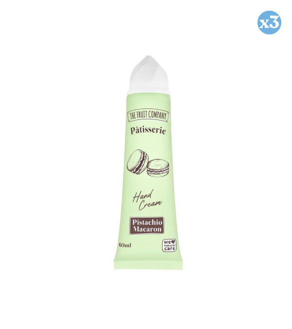 Pack 3x - PISTAZIEN-MACARON-PATISSERIE-HANDCREME - The Fruit Company - 1