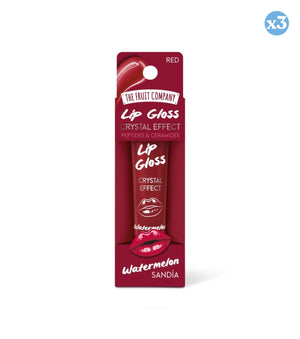 Pack 3x - LIP GLOSS DONUT WASSERMELONE - The Fruit Company - 2