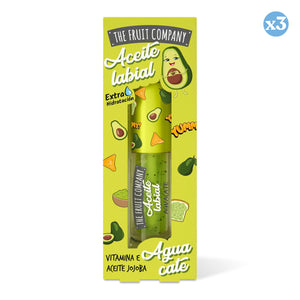 Pack 3x - AVOCADO LIPPENÖL 3,6 GR THE FRUIT COMPANY - The Fruit Company - 1