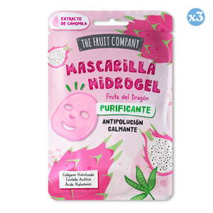 3er Pack - Dragon Fruit Purifying Hydrogel Gesichtsmaske 31g - The Fruit Company - 1