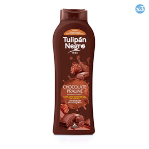 3er-Pack - Tulipán Negro Schokoladenpraliné Duschgel 650 ml - Tulipan Negro - 1