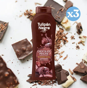 3er-Pack - Tulipán Negro Schokoladenpraliné Duschgel 650 ml - Tulipan Negro - 2