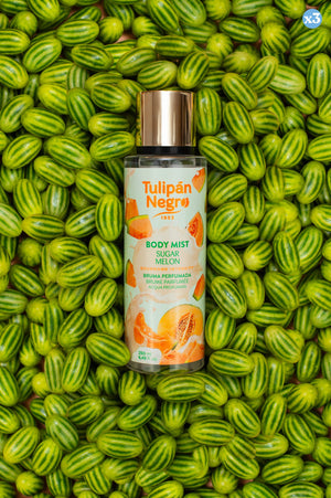 Pack 3x - Körperspray Tulpe Schwarze Zucker Melone 250 ml - Tulipan Negro - 1