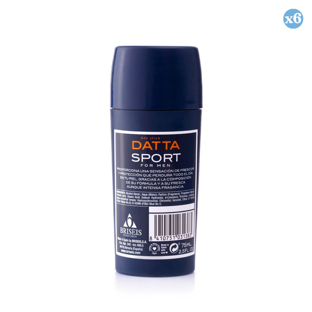 Pack 6x - Deodorant Tulipán Negro Deo Stick Datta Sport 75 ml - Tulipan Negro - 1