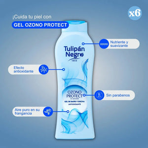 6er-Pack - GEL TULIPAN NEGRO OZONO PROTECT 650 ML - Tulipan Negro - 3
