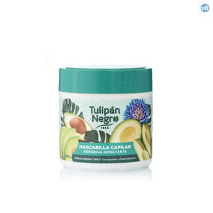 Pack 6x - INTENSIVE FEUCHTIGKEITSMASKE 400ML - Tulipan Negro - 1
