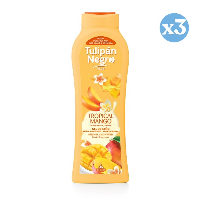 3er Pack - Tulipan Negro Tropical Mango Duschgel - Tulipan Negro - 1