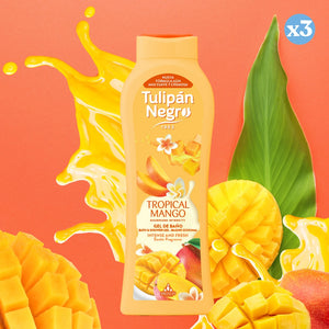 3er Pack - Tulipan Negro Tropical Mango Duschgel - Tulipan Negro - 2
