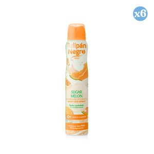 Pack 6x - Deo Spray Zuckermelone - Tulipan Negro - 1