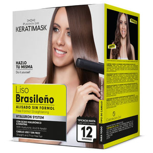 Brasilianische Glättung Packung 2 Keratimask ohne Formaldehyd - Be Natural - 2