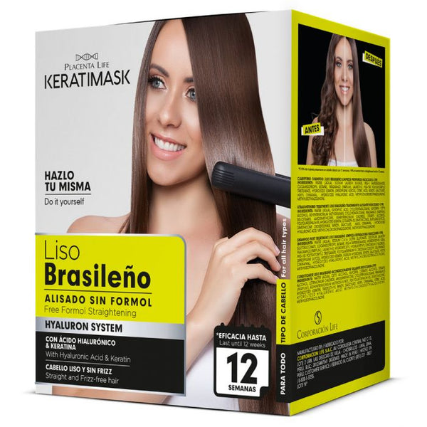 Brasilianische Glättung Packung 2 Keratimask ohne Formaldehyd - Be Natural - 2