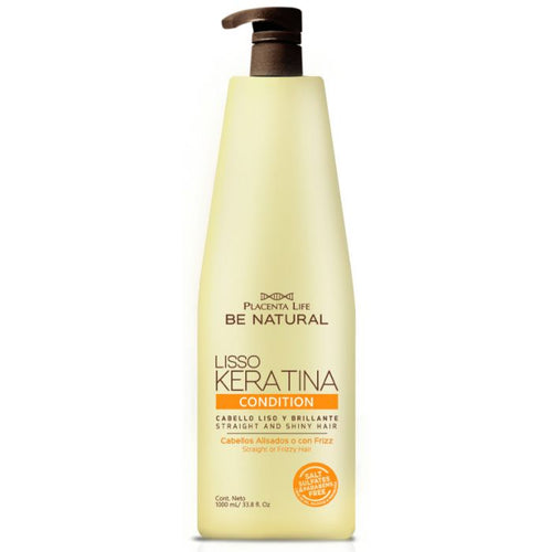 Keratin Glättungsconditioner - Be Natural : 1 L - 1