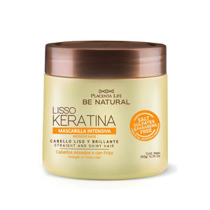 Lisso Keratin-Intensivmaske - 350 gr - Be Natural - 1