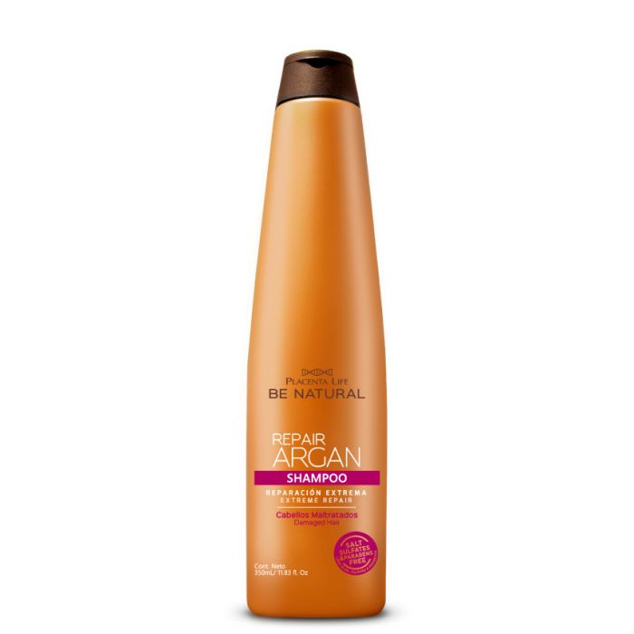 Argan Repair Shampoo - 350 ml - Be Natural - 1