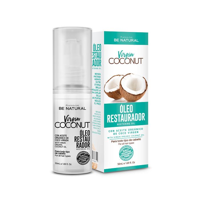 Reparaturöl - Natives Kokosnuss-Reparaturöl 50ml - Be Natural - 1