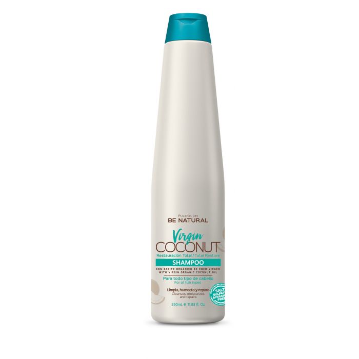 Virgin Coconut Shampoo 350ml - Be Natural - 1