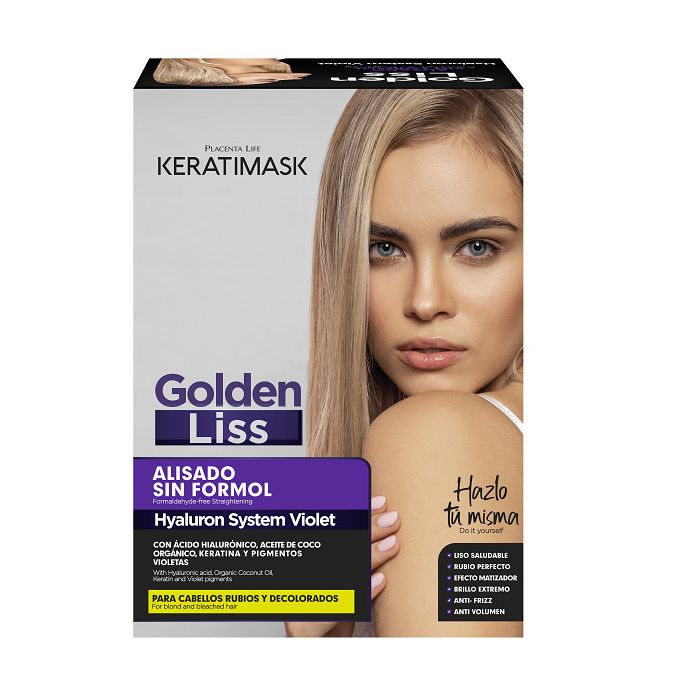 Brasilianische glättende Golden Liss Keratimask - Be Natural - 1