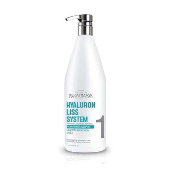 Tiefenreinigendes Shampoo 1000ml - Professional Be Natural - 1