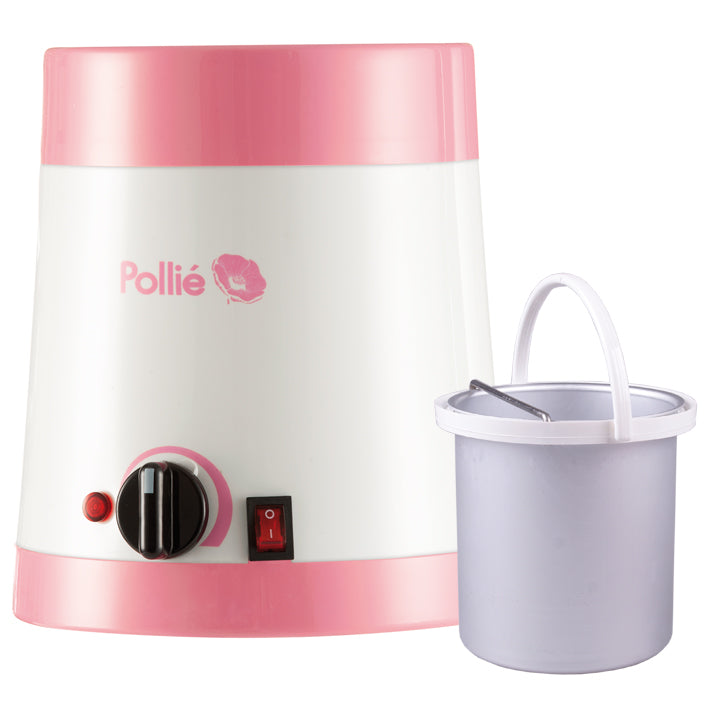Heißwachsschmelzer + Schüssel 250 gr - Pollié - 1