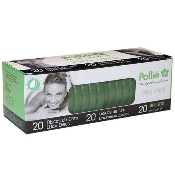 Box 20 Heißwachsscheiben - Aloe Vera - Pollié - 1