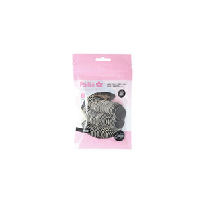 Set runder Polierfeilen für Pediküre 25mm - Pollié - 1