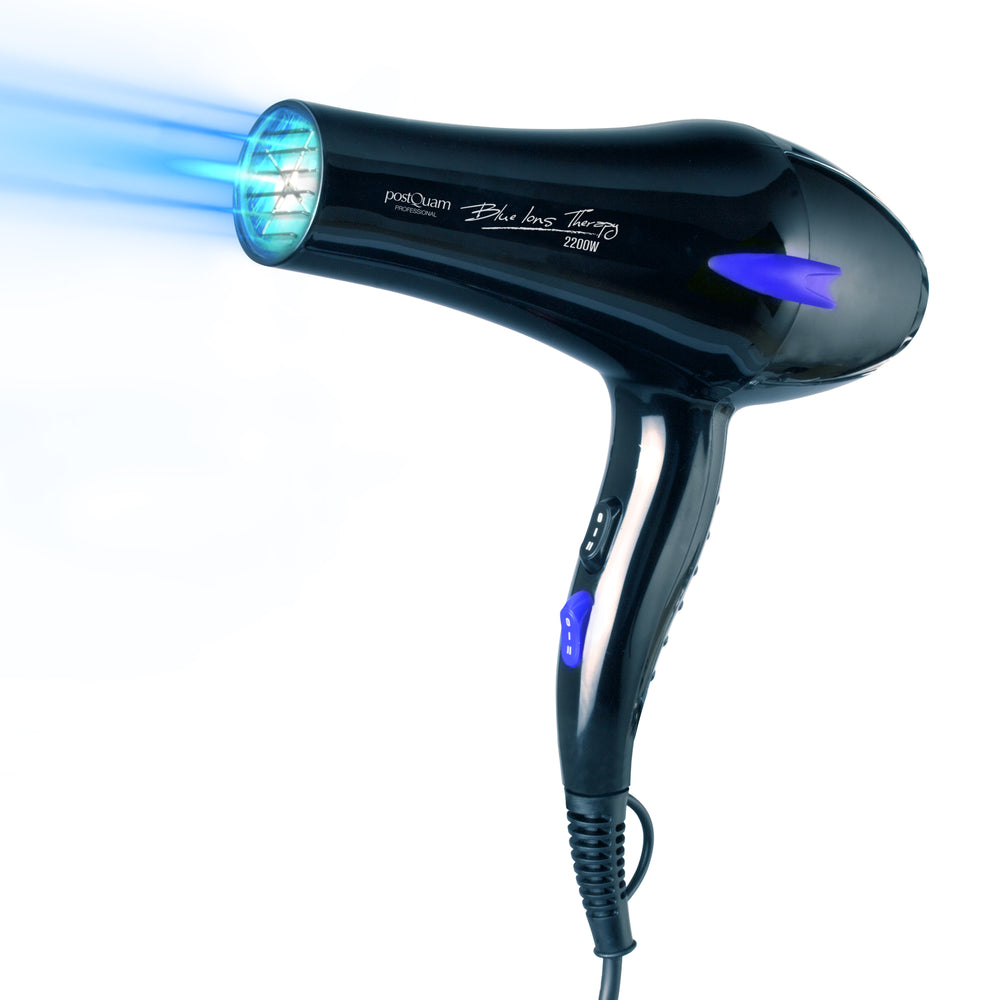 Ionischer Haartrockner Blue Ions Therapy 2200W - Postquam - 1