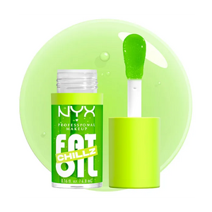 Fat Oil Chillz Aceite Labial - Efecto frío - 8 ml - Nyx : Kiwi Freezie 4,8 ml - 1