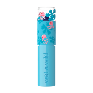 Bob Esponja Bálsamo Labial - Tono transformable Azul Coral a Rosa - 2.88 gr - Wet N Wild - 1