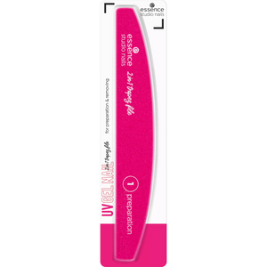 Lima trapezoidal 2 en 1 Studio Nails - Trapezoidal - 1 unidad - Essence - 1