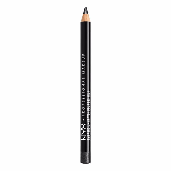 Schlanker Augenstift mit Schimmer - Nyx : black shimmer - 1