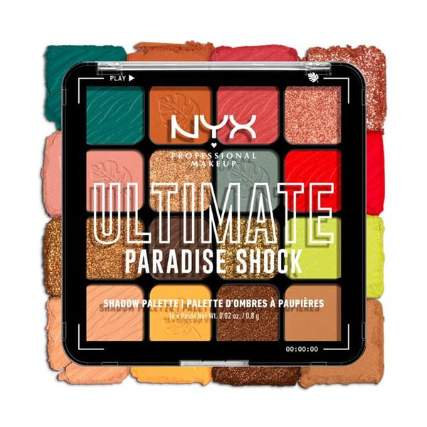 Ultimate Shadow Lidschatten Palette Paradise Shock - Nyx - 1
