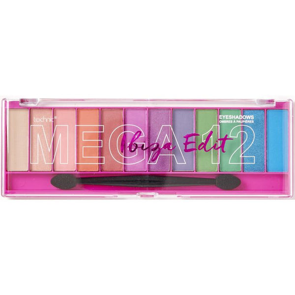 Lidschatten-Palette Mega 12 - Technic Cosmetics : Ibiza Edit - 1