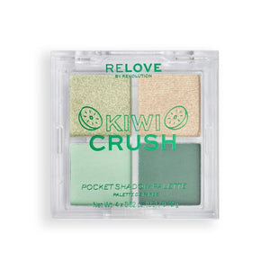 Taschengröße Lidschattenpalette - Revolution Relove : Kiwi Crush - 1