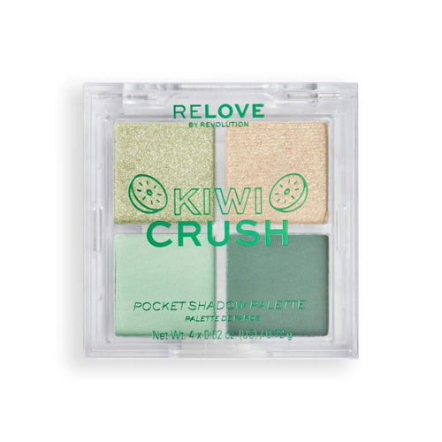 Taschengröße Lidschattenpalette - Revolution Relove : Kiwi Crush - 1