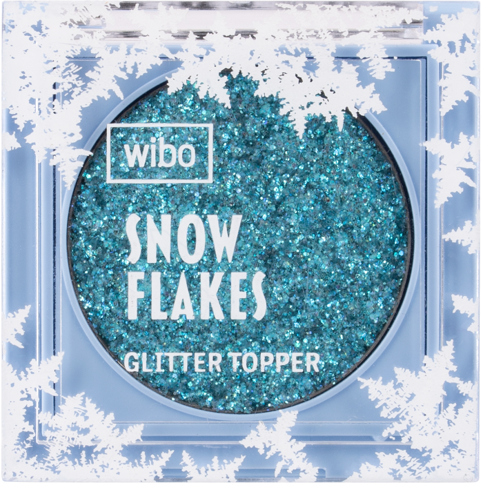 Lidschatten Schneeflocken Glitzer Topper - Wibo - 1